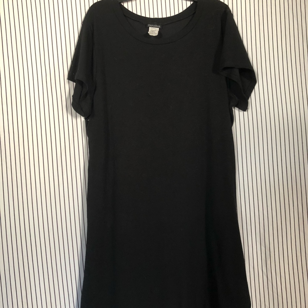 Black dress.